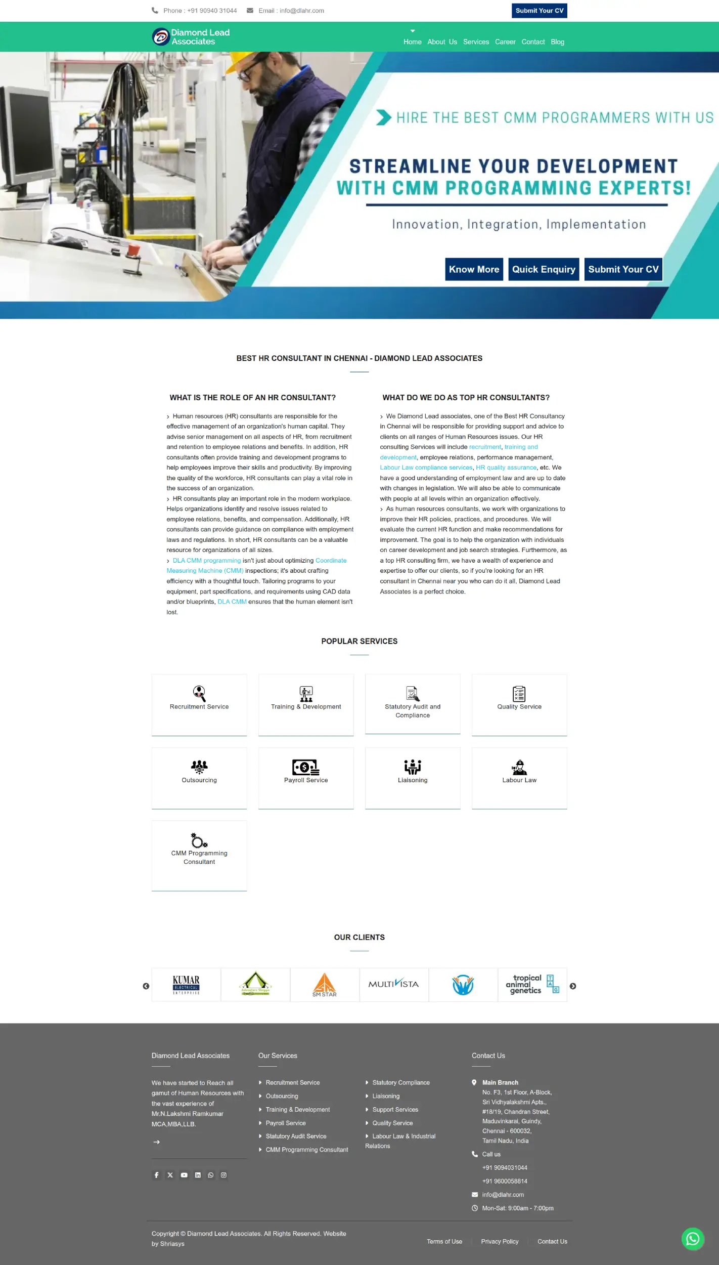 Web Services for Dlahr