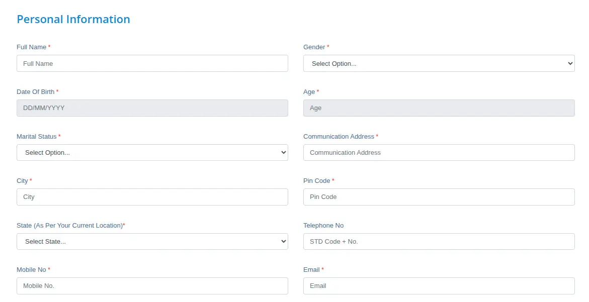 Job Module Registration