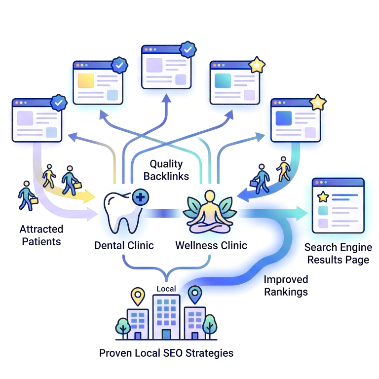 Backlinks in Dental and Wellness Clinics
